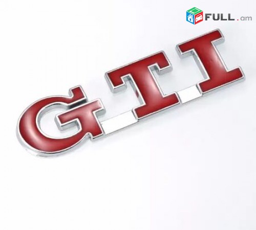 Gti emglem Volkswagen GTI Sport metaxakan Emblema (gti Logo) (բարձր որակ)