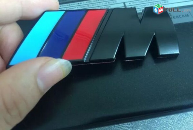 BMW Emblem M5 M3 BLACK (Metaxakan) logo (բարձր որակ)