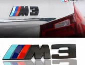 BMW Emblem M5 M3 BLACK (Metaxakan) logo (բարձր որակ)