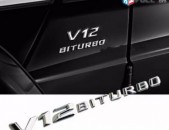 V12 BITURBO nikelic Emblem