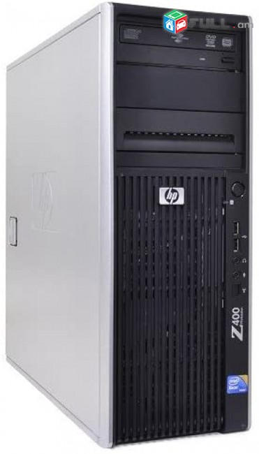 HP Z400 Workstation Xeon QC W3520 2.67GHz,12GB DDR3, 500GB HDD, Intel Graphics, Win 10Pro