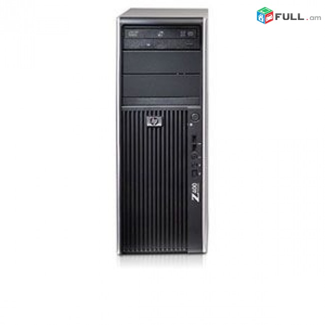 HP Z400 W3550 3.06GHz 8GB DDR3, 128GB SSD 500GB, DVDRW, Win 10 Pro USED (COO)