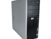 HP Z400 W3665 3.06GHz 8GB DDR3, 128GB SSD 500GB, DVDRW, Win 10 Pro USED