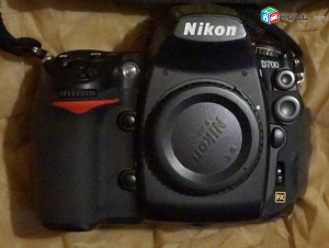 Nikon D 700 Լրիվ կադր, քիչ է օգտագործված