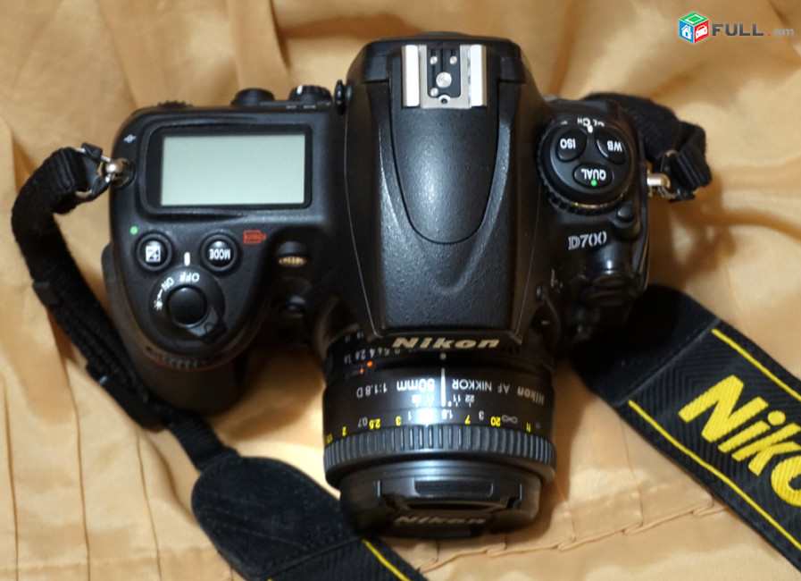 Nikon D700 + օբյեկտիվ AF Nikor 50mm 1:1.8D,