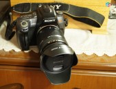 Sony Alpha DSLR-A550 14.2MP Digital SLR Camera.+Mec lens tamron 18-270 f/3.5-5.6 zoom lens.