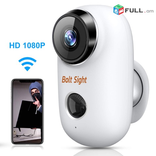 Battery Powered Security Cameras for Homes - Wireless WiFi Camera Outdoor