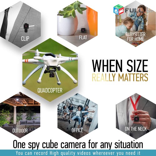 IP Camera taqnvac tesaxcik Kamera Mini poqr Spy Camera 1080P Hidden Camera drone