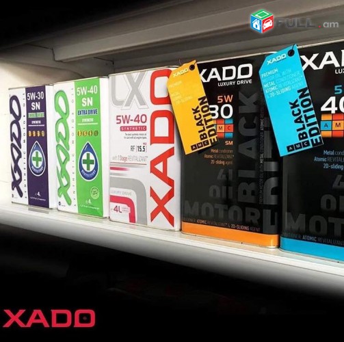 Xado հոլանդական շարժիչի յուղեր yux յուղ