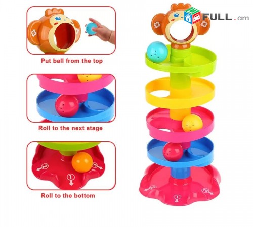 Զարգացնող խաղալիք " Roll Ball "