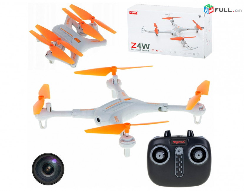Անօդաչու դրոն, տեսախցիկով և Wifi տեսադիտմամբ Syma Z4W , Dron , дрон , ինքնաթիռ , коптер 