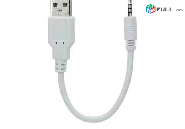 Lriv Nor USB Male To 2.5mm Male Jack For iPod, MP3, MP4 Players