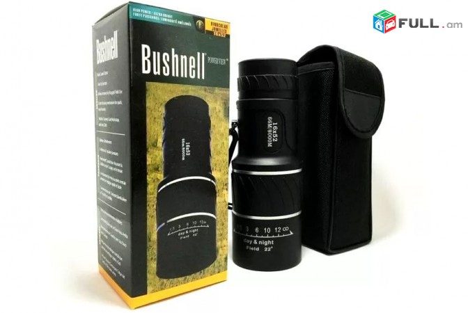 Bushnell 16x52 Monocular, Монокуляр, Бинокль, heraditak, հեռադիտակ, Binocular