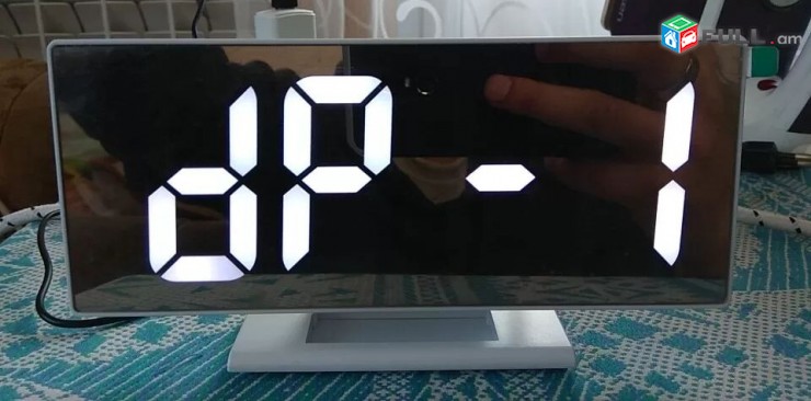 18.4cm x 9.5cm Big LCD Clock 3 Tarber Guyneri Jamacuyc + Jermachap - Akcia