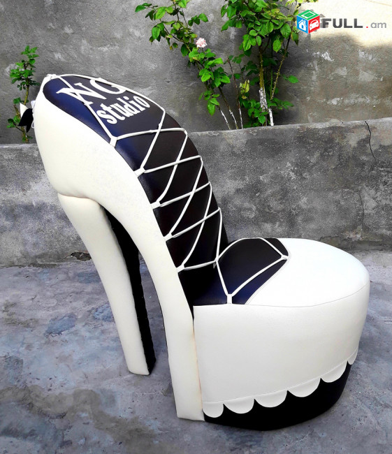 Բազմոց շրթունք բազկաթոռ կոշիկ կանացի կռեսլո գեղեցիկ դիզայնով տարբեր միջավայրերի համար դիվան սեղան պուֆիկ սիրտ