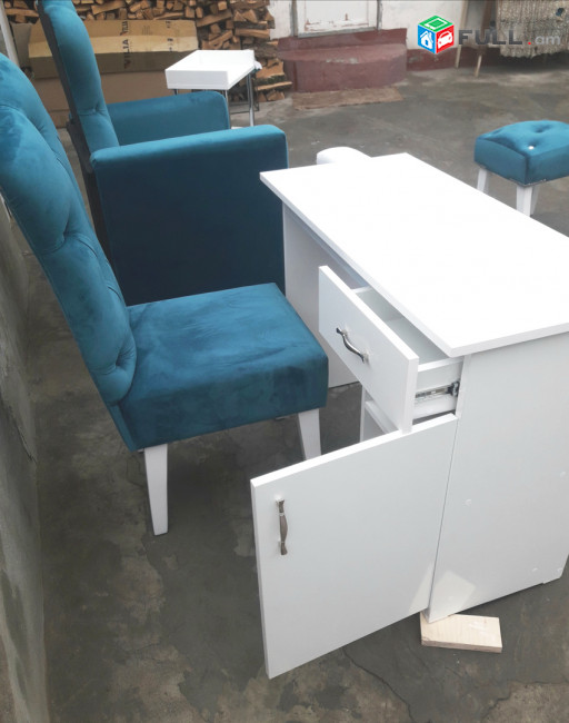 Ոտնահարդարման բազկաթոռ բացվող кресло для педикюра պեդիկյուրի Աթոռ կռեսլո պեդիկյուռի մանիկյուռի սեղան