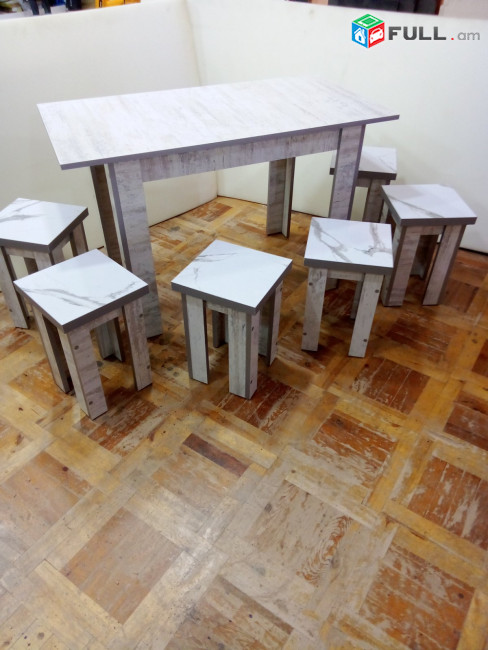 Սեղան + 4 աթոռ
