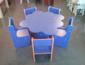 Մանկական սեղաններ և աթոռներ