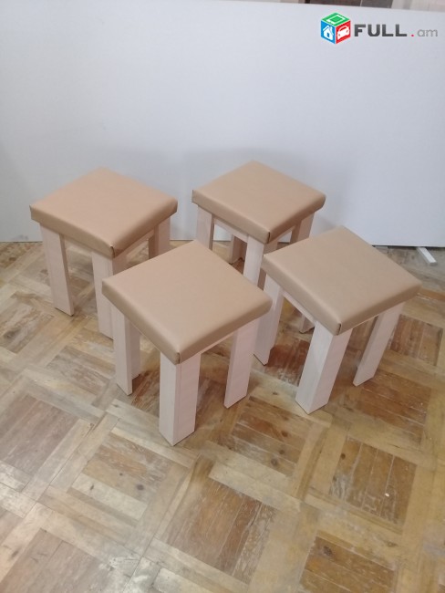 Խոհանոցի աթոռներ (կաշվից)
