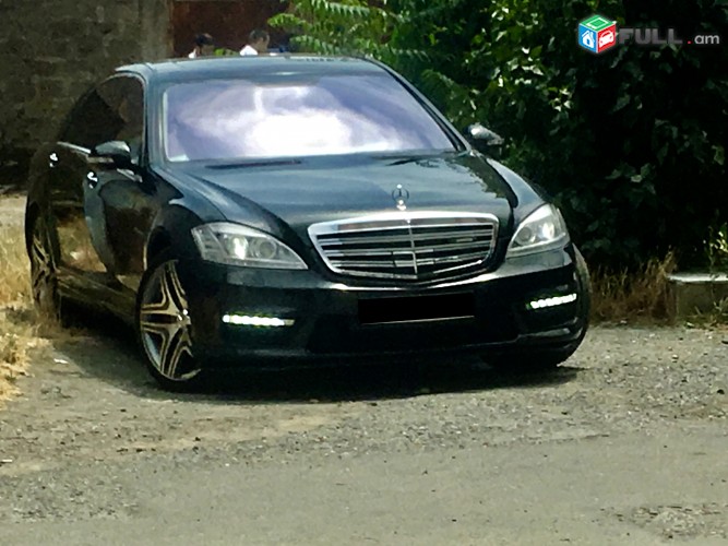Prakat Mercedes Benz S class W221 prokat rent a car Wedding car Аренда автомобилей avto
