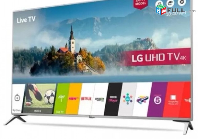 4K Smart TV LG 43 109sm. DVB-T2, Wi-Fi, nor erashxiqov