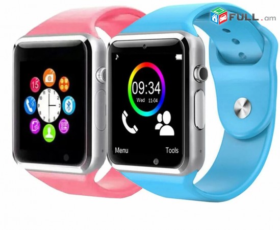 Многоцветные смарт часы A1 smart watch, smart jamacuyc sim qartov ashxatox