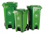 Զիբիլի բակեր Աղբաման 120լ Ակերով կափարիչով Large Garbage Bins