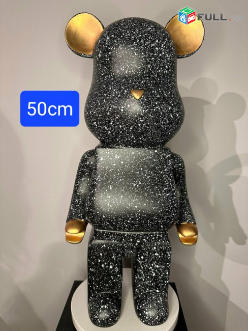 Bearbrick Խաղալիք Արջուկ 28սմ/50սմ Տան/Խանութի/Սրճարանի /Բառի դեկոռ мишка беарбрик декор для дома, магазина