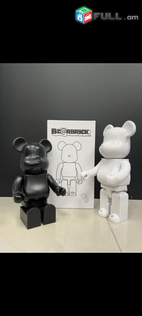 Bearbrick Խաղալիք Արջուկ 28սմ/50սմ Տան/Խանութի/Սրճարանի /Բառի դեկոռ мишка беарбрик декор для дома, магазина