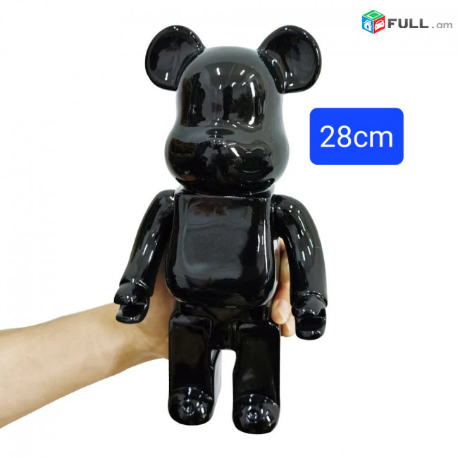 Bearbrick Խաղալիք Արջուկ 28սմ/50սմ Տան/Խանութի/Սրճարանի /Բառի դեկոռ мишка беарбрик декор для дома, магазина