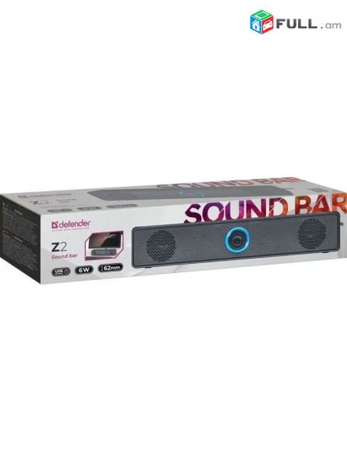 Նոր Defender Z2 Soundbar Համակարգչային Դինամիկ Կոմպի компьютерные динамик саундбар Computer Speaker Pc 6W