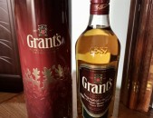 Վիսկի Grants, տուփը մետաղյա / viski / виски
