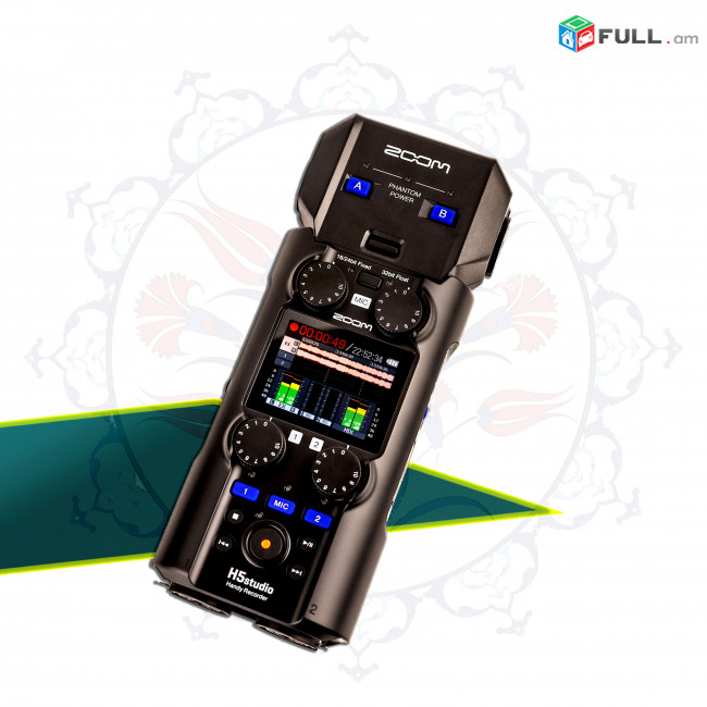 ZOOM H5studio Portablle Field Recorder - ձեռքի ձայնագրման սարք