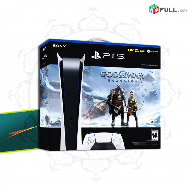 Sony PlayStation 5  2023 Slim PS5 Digital Edition Console - խաղային թվային համակարգ