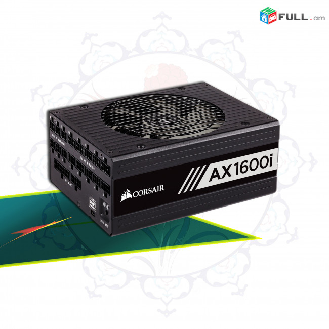 Corsair AX1600i Digital Modular PSU - 80 Plus Titanium - PCIe 5.0 GPU 