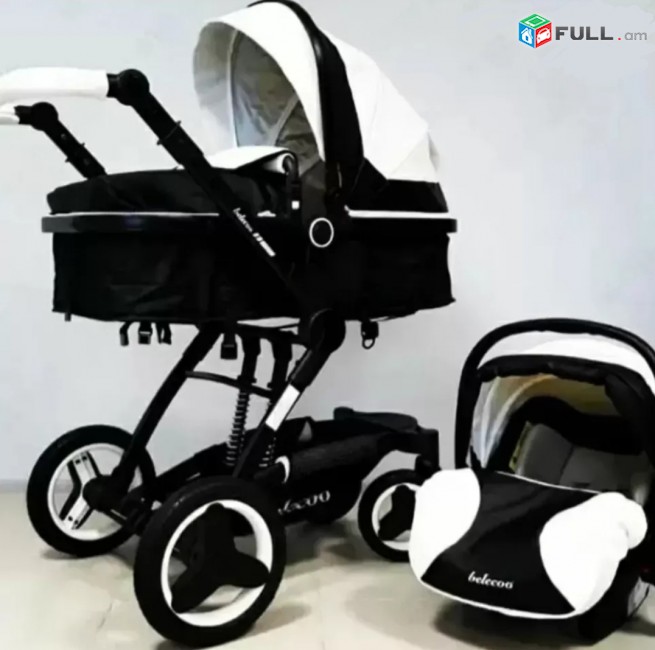 Belecoo 3 in 1 մանկասայլակ, baby stroller