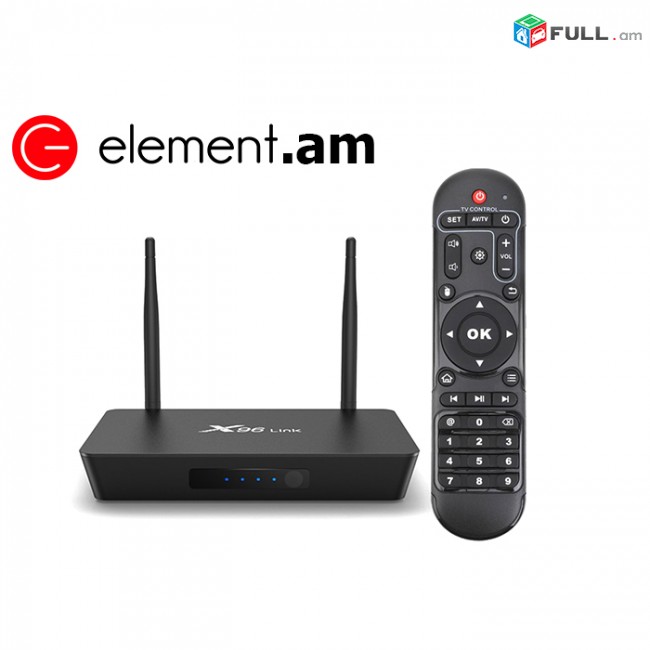 Smart TV Box + WiFi Router 2 in 1|X96 Link|2GB/16GB