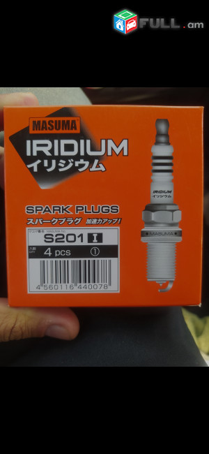 Կայծամոմիկ (Свеча) օրիգինալ DENSO iridium TT (Made in Japan), MASUMA iridium, NGK, կոճեր,մուշտուկներ Nissan Tida, Teana J31,32,Blubird, Note, Forte, 