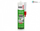 Հերմետիկ սիլիկոն սանիտարնի սև 280մլ/Hermetik silikon sanitarni sev 280ml/ KUDO KUSSIL280S-2, հատ