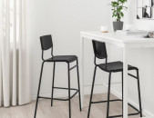 Աթոռ բառի լոֆթ, սև, բառի աթոռ loft, стул барный в стиле лофт (ռեստորան, սրճարան, ֆուդկուրտ, բիստրո, բար, խոհանոց)