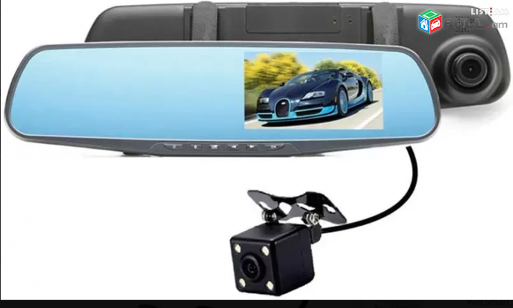 Smart lab: Видеорегистратор Dual Lens Vehicle blackbox dvr FULL HD 1080p 