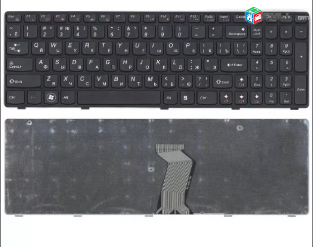 Smart lab: Keyboard klaviatura Клавиатура Lenovo G580 V580 Z580 nor 