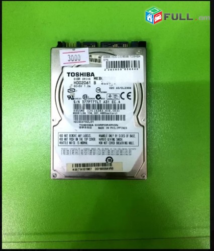 Smart lab: Notebooki HDD vinch жесткий диск TOSHIBA 80GB 97%