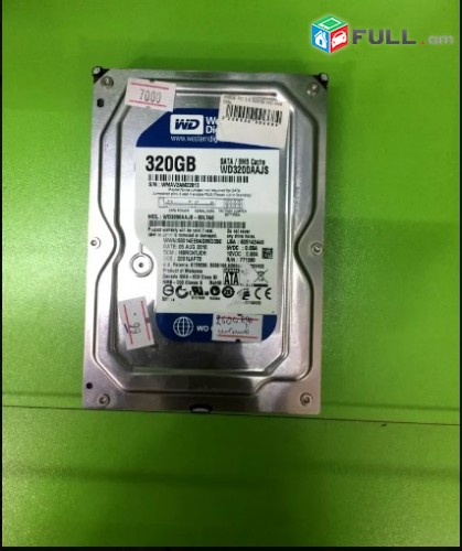 Smart lab: PC kompi HDD vinch жесткий диск WD BLUE 320GB 99%