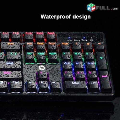 Smart Lab: Led lusavorutyun mexanikakan օրիգինալ  HP keyboard GK320 