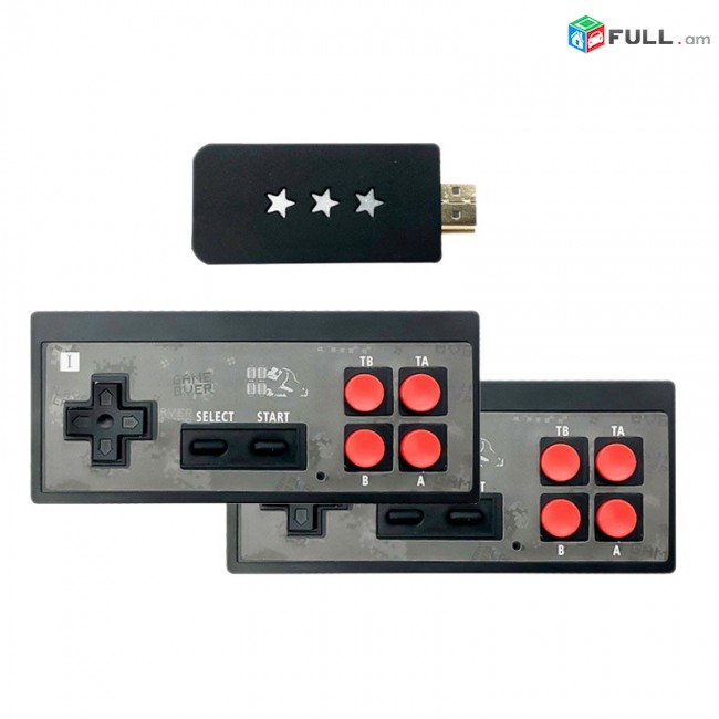 Tv game Y2 HD SUP BOX Game 620 խաղ Super Mario, Nitendo + Առաքում 2 հոգով խաղալու համար