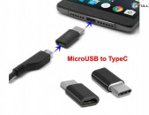 MicroUSB USB 2.0 to TypeC USB 3.1 Data Adapter