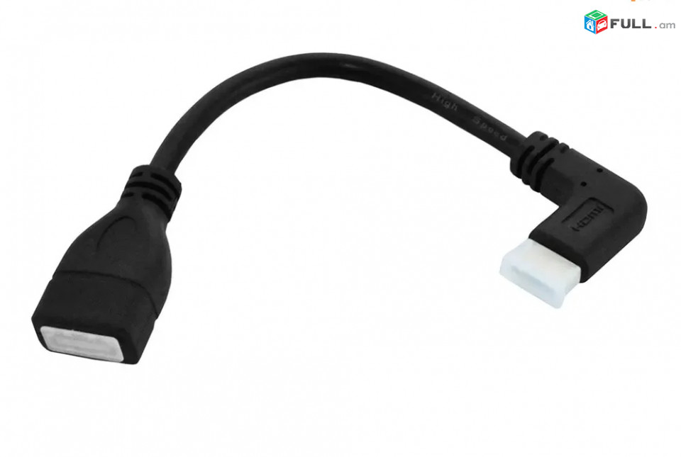 Mini HDMI Cable Robotsky ֆիրմայի 90 Degree Male to HDMI Female 15CM