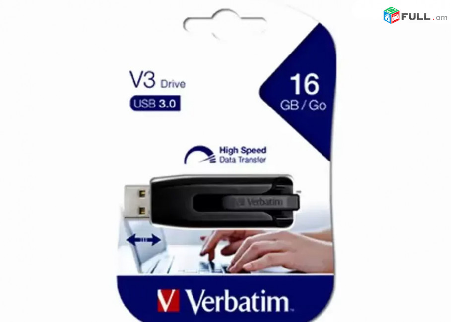 Verbatim ֆլեշկա 8GB, 16GB Original, V3 USB 3.0
