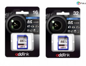 16GB, 32GB SDHC SD Card for FullHD Video Original AddLink Premium Class 10